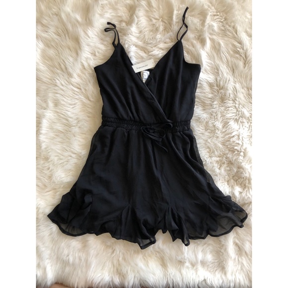 Blue Rain Dresses & Skirts - Black Dress with Waist Tie Detail